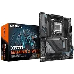Материнська плата Gigabyte AM5 X870 Gaming X WIFI7, X870, 4xDDR5, Int.Video (CPU), 4xSATA3, 3xM.2, 1xPCI-E 5.0 x16, 2xPCI-E 3.0 x16, Realtek 7.1, Realtek 2.5GbE, WiFi 7, Bluetooth 5.4, 7xUSB3.2/8xUSB2.0, HDMI/2xType-C, ATX - мініатюра 2