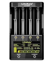 Зарядний пристрій LiitoKala Lii-500S для акумуляторів АА, ААА, 18650, 21700, 26650 Li-ion, Ni-MH, Ni-Cd, LiFePO4 (19414)