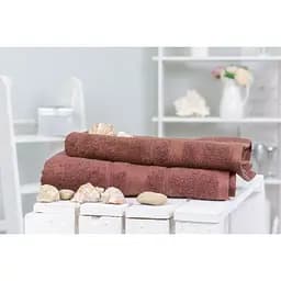Набір банних рушників №5001 SoftNess Brown, 2 шт. (2200003182934)