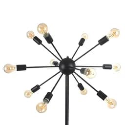 Торшер підлоговий лофт BL-346F/12 E27 BK - мініатюра 2