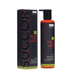 Безсульфатний відновлюючий шампунь для всіх типів волосся Sulfate Free Repair Shampoo Succor 250 мл