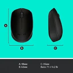 Мишка Logitech M170 Grey (910-004642) - мініатюра 9