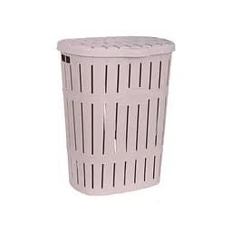 Кошик для білизни Violet House Бамбу Powder, 60 л, рожевий (1014-1 Бамбу POW 60 л)