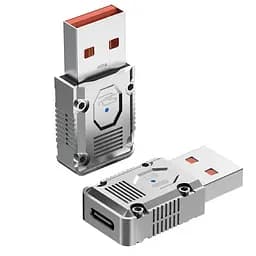 Перехідник Proove Gaming Matrix OTG Type-C to USB silver (HBMA00012006)