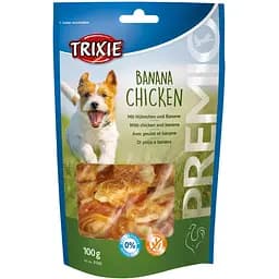 Лакомство для собак Trixie Premio Banana & Chicken с курицей и бананом 100 г
