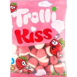 Конфеты Trolli Kiss strawberry жевательные 200 г