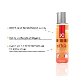 Лубрикант System JO H2O Sex on the Beach 60 мл (ROZ6400230289) - мініатюра 2