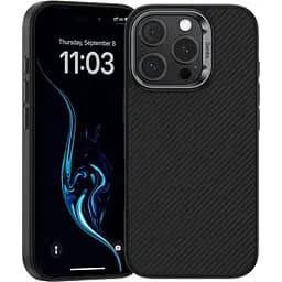 Чехол Benks ArmorPro Kevlar Case 600D MagSafe для Apple iPhone 16 Pro Black [155190]