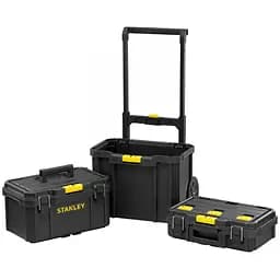 Ящик для інструмента Stanley Quicklink модульний 3 секції на колесах 80 л 75.1x55x41 см (STST83319-1) - мініатюра 2