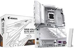 Материнська плата Gigabyte B850 A ELITE WF7 ICE sAM5 B850 4xDDR5 M.2 Wi-Fi BT DP Type-C ATX - мініатюра 5
