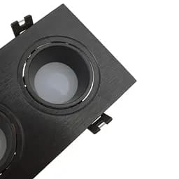 Світильник точковий Brille HDL-DT 95/2 GU5.3 BK MR16 36-439 - мініатюра 4