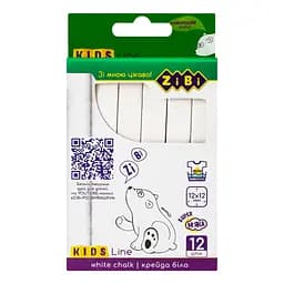 Крейда біла ZiBi Kids Line, 12 шт. (ZB.6703-12)