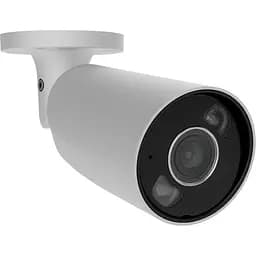 Проводная IP-камера Ajax BulletCam HL white, 8 Мп, 4 мм, гибридная подсветка IR 35 м, белый LED 50 м, PoE, True WDR, IP 65, аудио, угол обзора 75°–85°, уличная, белая