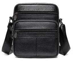 Чоловіча шкіряна сумка Vintage 19х16х4 см sum0012896