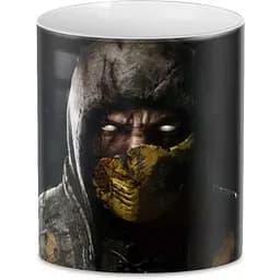 Кухоль GeekLand Mortal Kombat Мортал Комбат в масці MK.02.15 330 мл білий