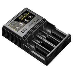 Зарядний пристрій Nitecore SC4 для акумуляторів (Ni-Cd Ni-Mh Li-Ion IMR LiFePO4) 220V-12V - мініатюра 4