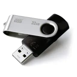 Флеш-накопичувач GoodRam 32GB USB 2.0 Twister Black (UTS2-0320K0R11#)