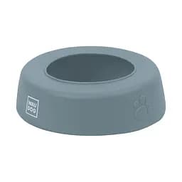 Миска-непроливайка Waudog Silicone 1 л сірий - мініатюра 3