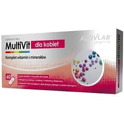 Вітаміни та мінерали ActivLab Pharma MultiVit for Women, 60 капсул