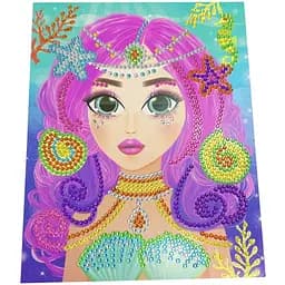 Набір для творчості діамантова мозаїка Апельсин Морська Принцеса НТ-26-01