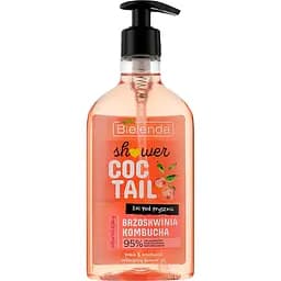 Гель для душу Bielenda Coctail Shower Peach Kombucha персик-комбуча 400 мл
