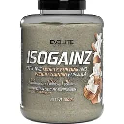 Гейнер Evolite Nutrition Iso Gainz 4 кг Кокос