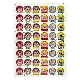 Оценивающая наклейка Котики Jumbi KT23082504, 1 лист, 48 наклеек