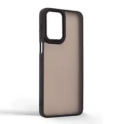 Противоударный чехол для Motorola G55 5G, Frame, черный, панель-накладка, термополиуретан TPU + поликарбонат PC, защита всего корпуса, защита кнопок и камеры, устойчив к деформациям, ArmorStandart (ARM81261) - мініатюра 2