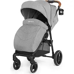 Прогулянкова коляска Kinderkraft Grande 2020 сіра (00-00158726) - мініатюра 4