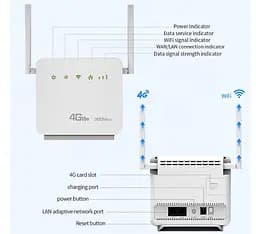 LTE/4G/3G Wi-Fi роутер Voltronic D921W-4G - мініатюра 6
