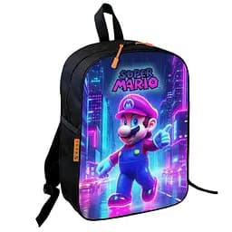 Рюкзак школьный детский Супер Марио «Super Mario» 36х27 см для мальчика (01061)