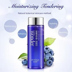 Зволожуючий тонер Bioaqua для обличчя Wonder Lotion з екстрактом чорниці 120 мл - мініатюра 2