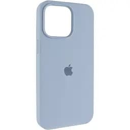 Чохол Epik Silicone Case AA Logo with MagSafe для Apple iPhone 11 Pro 5.8 Блакитний/Lilac Blue