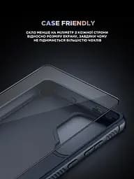 Захисне скло для Samsung Galaxy S26 5G, Supreme Black Icon, повноекранне загартоване скло 9H, 3D, протиударне, ультратонке, глянцеве, з олеофобним і жировідштовхуючим покриттям, з сіточкою на динамік, преміум, ArmorStandart (ARM89253) - мініатюра 6