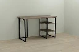 Комп'ютерний стіл Ferrum-decor Кевін 75x120x70 чорний ДСП Дуб Сонома Труфель 32мм (FRD-103834)