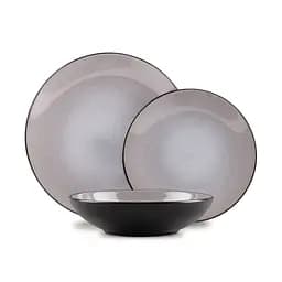 Сервіз столовий 18 предметів на 6 персон Berlinger Haus Taupe Collection (BH-10002)