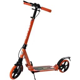 Самокат iTrike городской взрослый 35х14х89-103 см Оранжевый 000222897