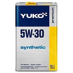 Олива моторна Yuko Synthetic 5W-30 API SN/CF 4 л (157950)