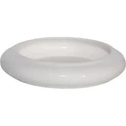 Керамічний горщик Nana Keramiks Бонсайница 0.9 л глянець білий (bons-09-wth)