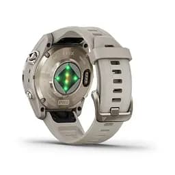 Смарт-годинник Garmin Epix Pro Gen 2 Sapphire 42 mm Soft Gold w. Light S. Band (010-02802-10/11) - мініатюра 4