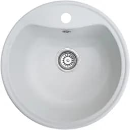 Гранітна кухонна мийка Romzha Rasa Biela (102)