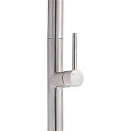 Змішувач для кухні Qtap Lenicka з висувним виливом QTLEN9138103UN Brushed Nickel PVD, Никель - мініатюра 6