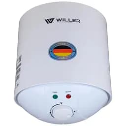 Водонагрівач Willer Palermo, 1500 Вт, мокрий ТЕН, 6 л, Slim, вертикальний, білий (AEV-06R)