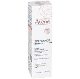 Зволожуючий крем для обличчя Avene Tolerance Hydra-10, для сухої та нормальної шкіри, 40 мл - мініатюра 2