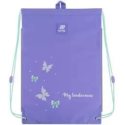 Сумка для форми та взуття для дівчинки Kite K25-600M-19 Фіолетовий