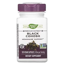 Натуральна добавка Nature's Way Black Cohosh 40 mg, 120 вегакапсул