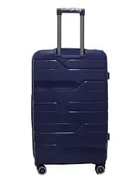 Валіза велика L поліпропілен Milano bag 0306 76×49×31см 82л Темно-синій - мініатюра 3