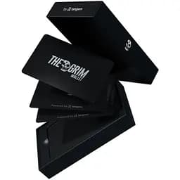 КриптогаманецьTangem 2.0 The Grim Wallet набір з 3 карт Чорний/Black (TG-GRIM) - мініатюра 2