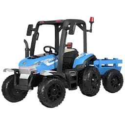 Електромобіль дитячий Трактор M 4844EBLR-4 4мотори 35W 12V14AH синій