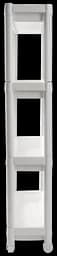 Етажерка 4-х ярусна 6014 Long Shelf WHITE 54х18х91 см VIOLET HOUSE meb0000375 - мініатюра 2